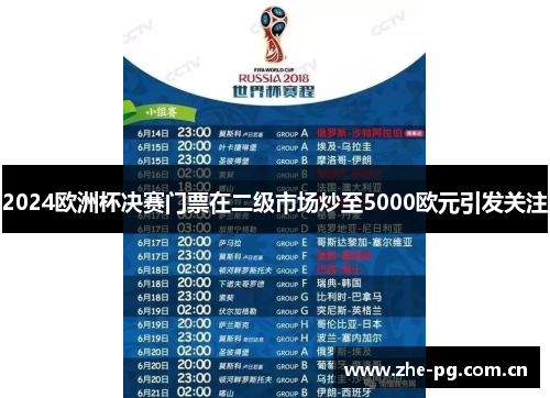 2024欧洲杯决赛门票在二级市场炒至5000欧元引发关注